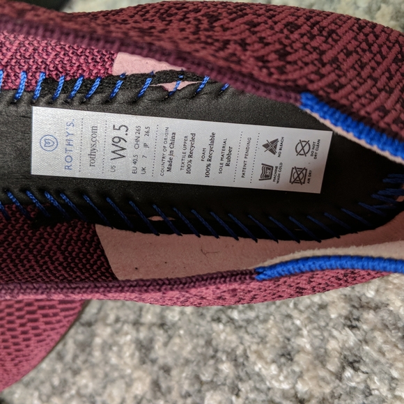 Rothy's The Point in Fig Python - Picture 14 of 16